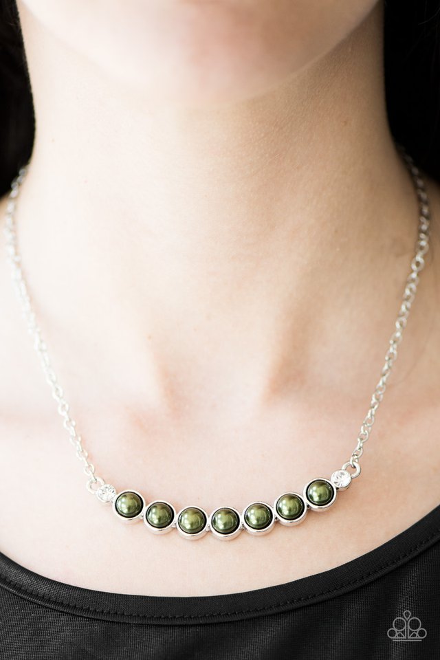 Paparazzi ♥ The Ruling Class - Green ♥ Necklace