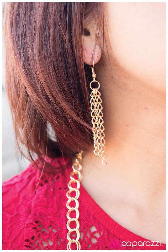 Paparazzi ♥ Love You Forever - Gold ♥ Necklace