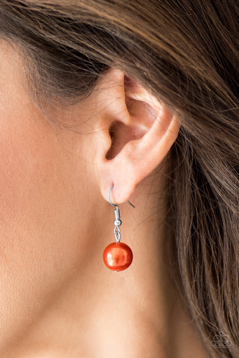 Paparazzi ♥ Twinkly Typhoon - Orange ♥  Necklace