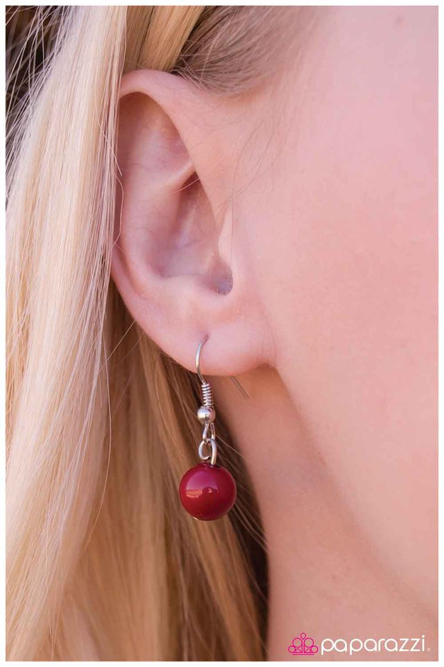 Paparazzi ♥ Truly, Madly, Deeply - Red ♥ Necklace