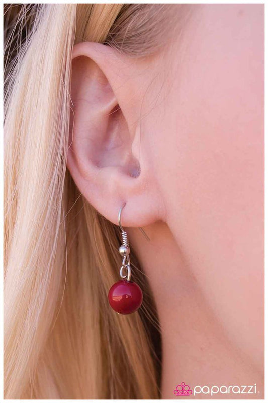 Paparazzi ♥ Truly, Madly, Deeply - Red ♥ Necklace