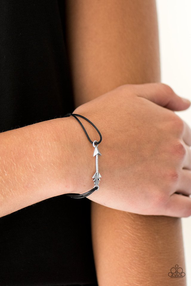 Paparazzi ♥ Shoot High - Black ♥ Bracelet