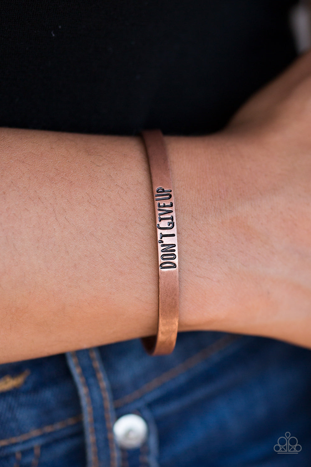 Paparazzi ♥ Dont Give Up - Copper ♥  Bracelet