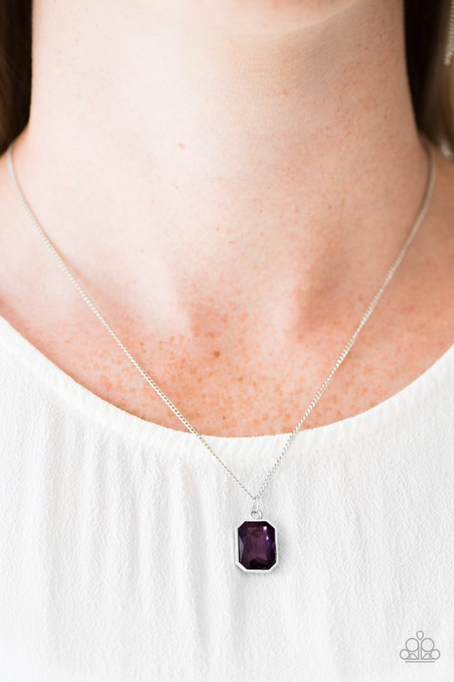 Paparazzi ♥ Just My LUXE! - Purple ♥ Necklace