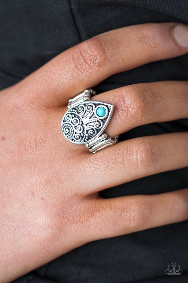 Paparazzi ♥ Mumbai Mambo - Blue ♥ Ring