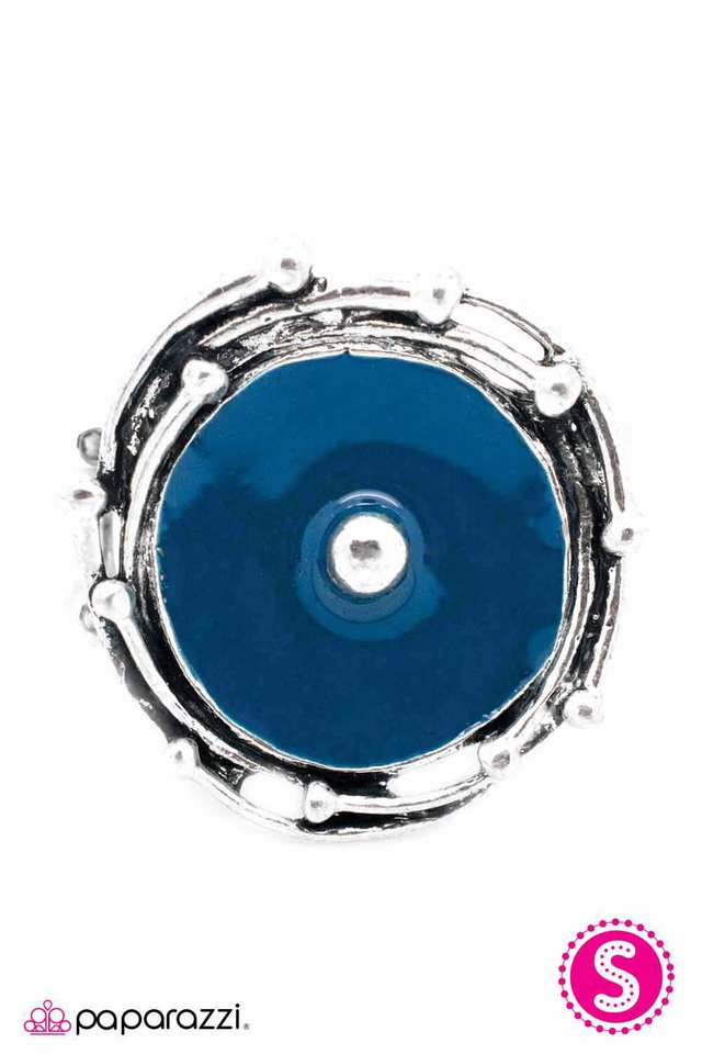 Paparazzi ♥ The Eye of the Storm - Blue ♥ Ring