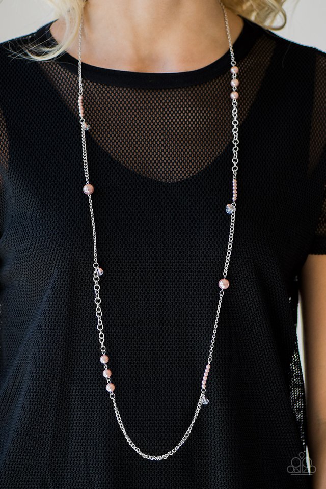 Paparazzi ♥ I Stil-etto Believe! - Brown ♥ Necklace