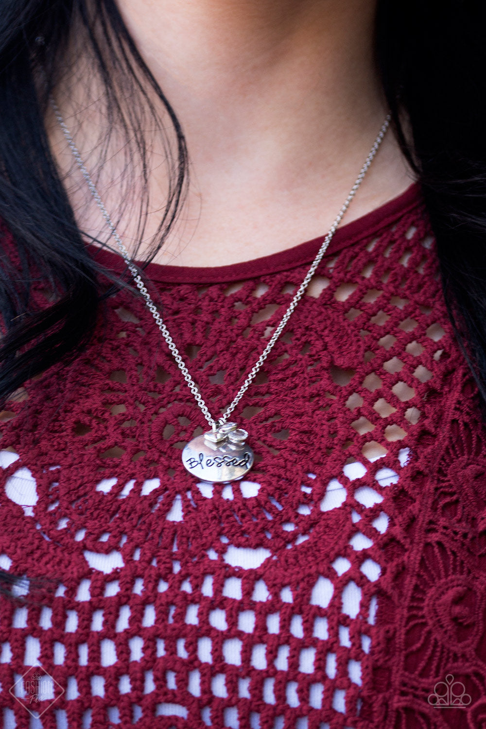 Paparazzi ♥ What A Blessing - Silver ♥  Necklace