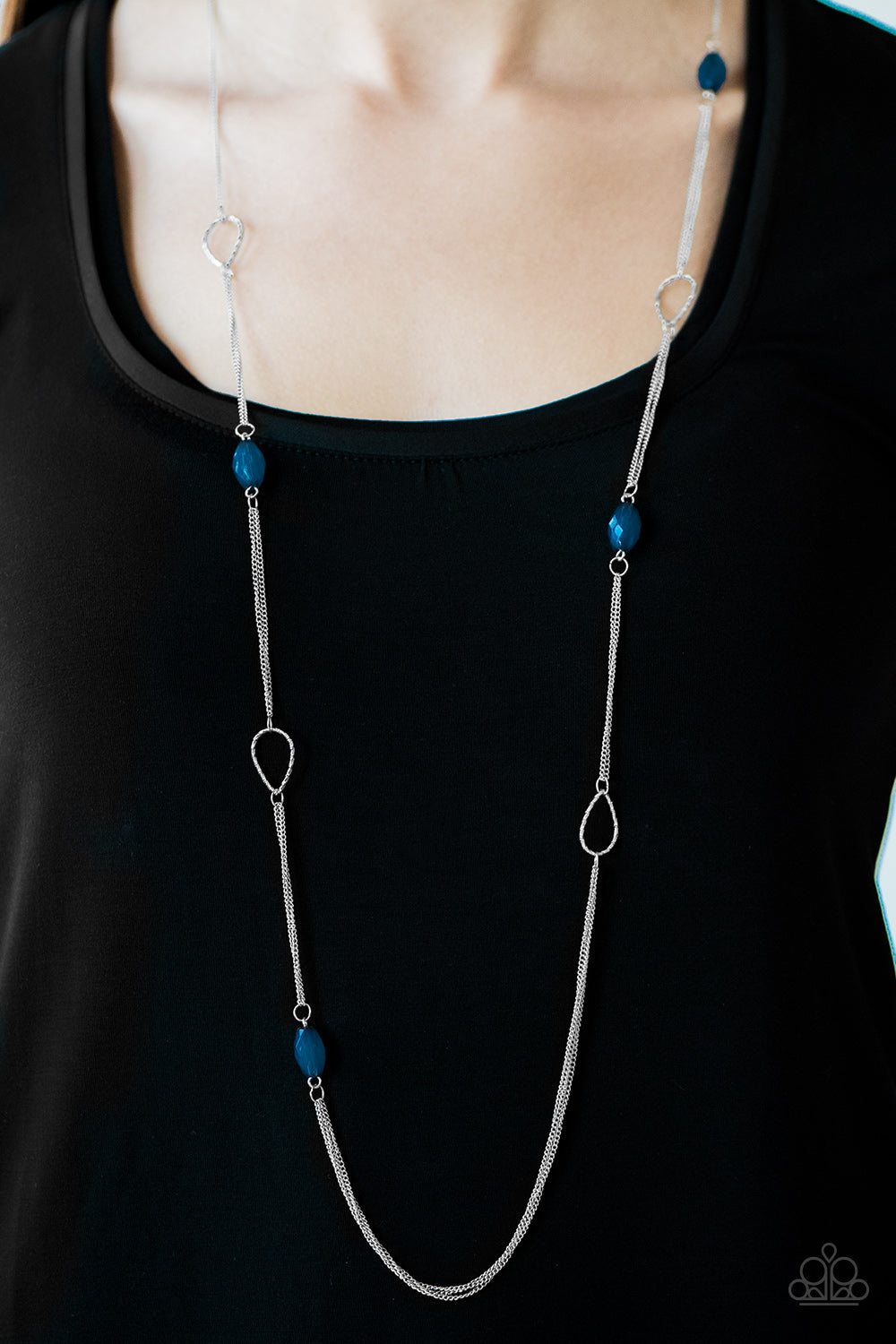 Paparazzi ♥ Colorfully Casual - Blue ♥  Necklace