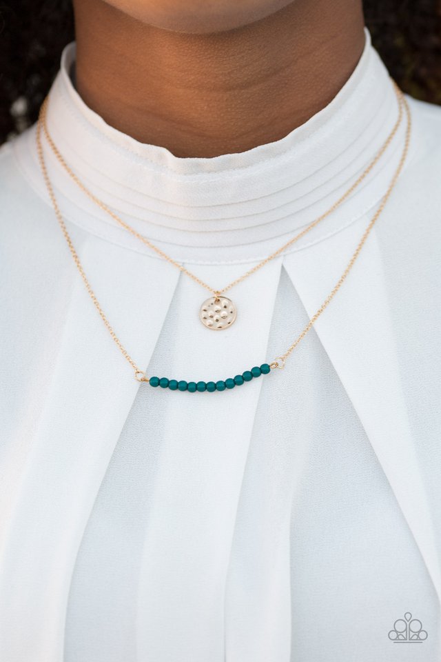 Paparazzi ♥ Amazingly Artisan - Blue ♥ Necklace