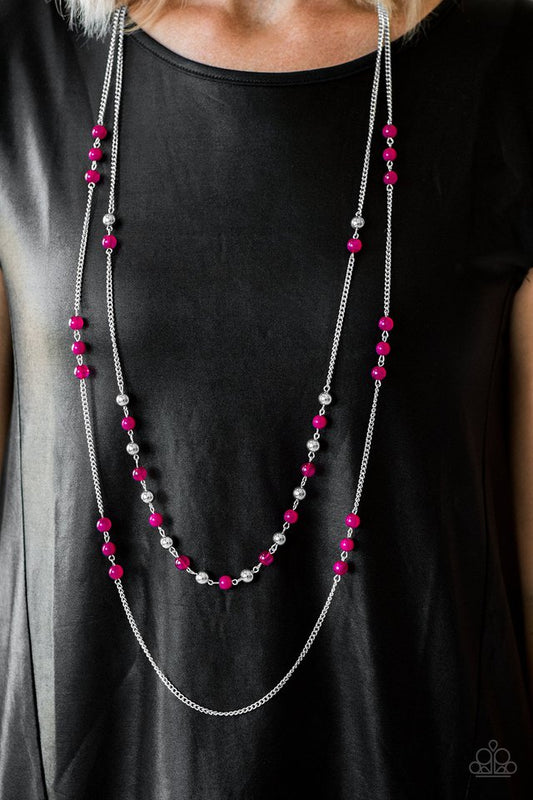 Paparazzi ♥ Prismatic Sunsets - Pink ♥ Necklace
