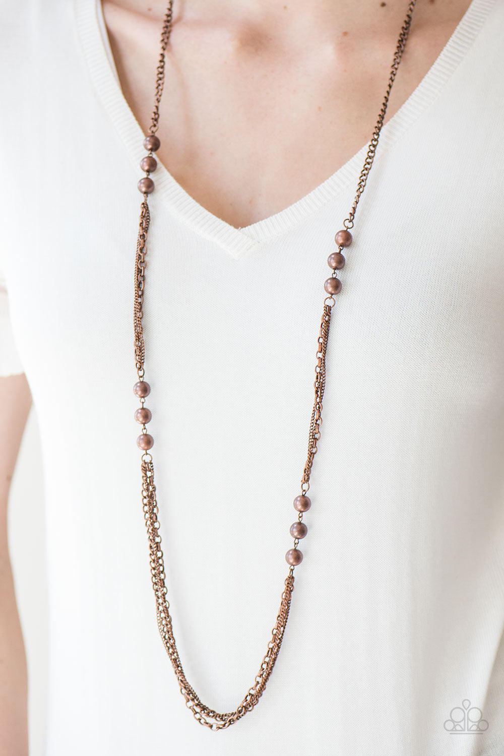 Paparazzi ♥ Metal Musical - Copper ♥  Necklace