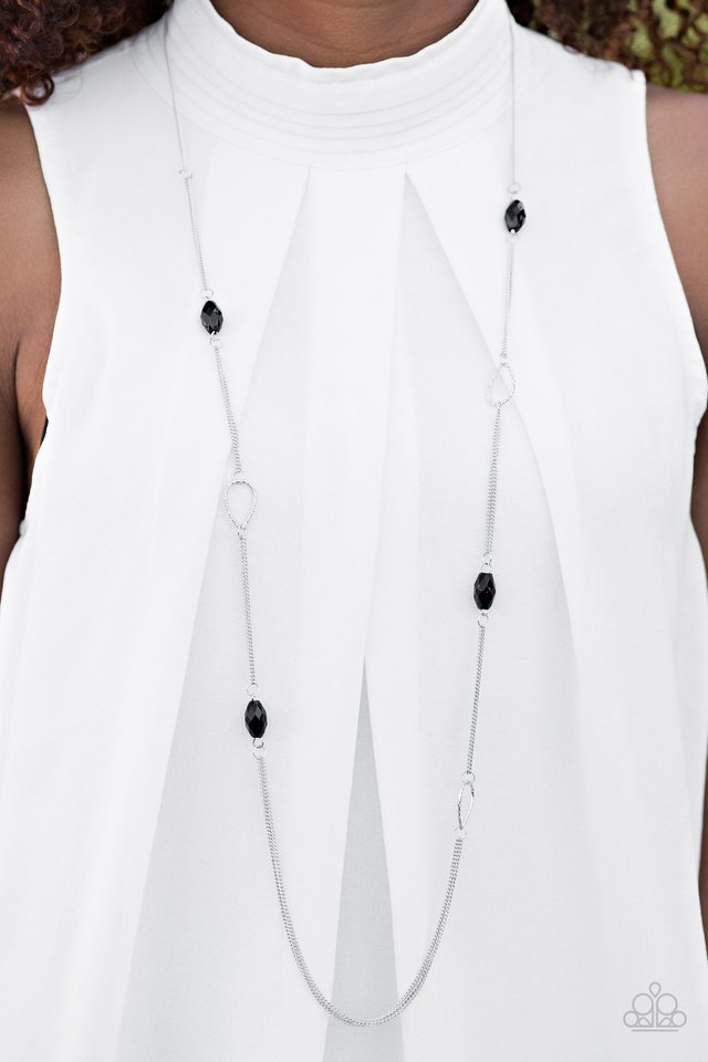 Paparazzi ♥ Colorfully Casual - Black ♥ Necklace