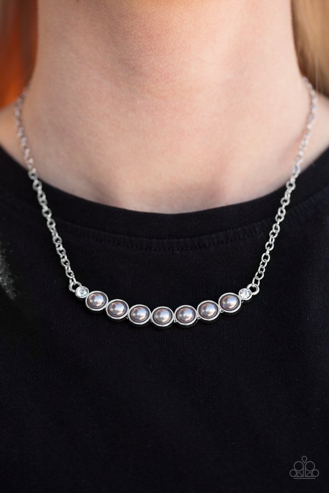 Paparazzi ♥ The Ruling Class - Silver ♥ Necklace