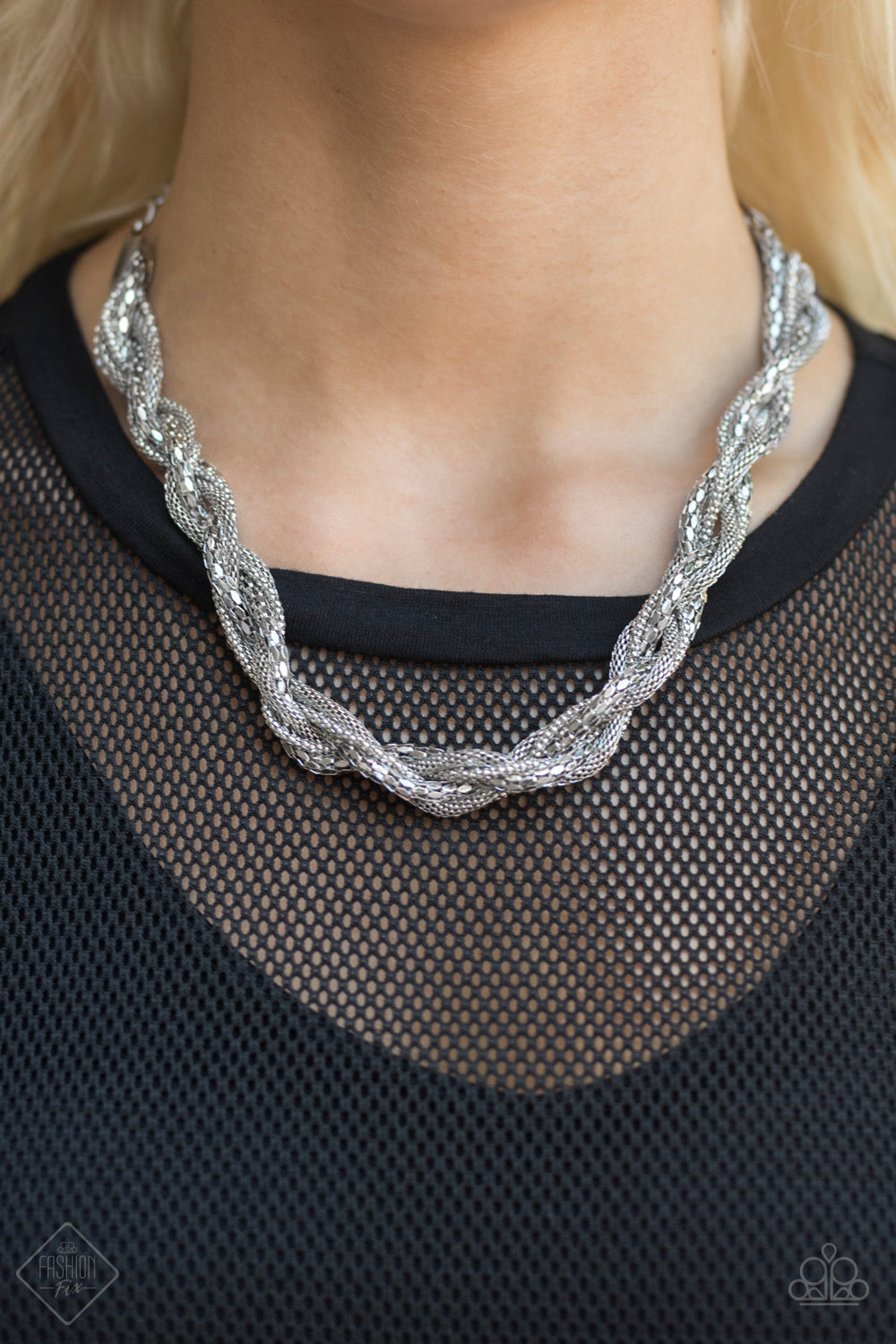 Paparazzi ♥ Marvel At Me - Silver ♥  Necklace