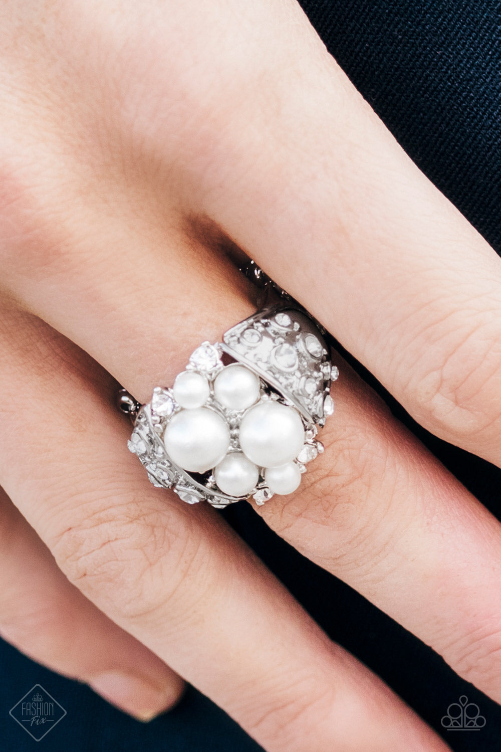 Paparazzi ♥ More Power To You! - White ♥  Ring