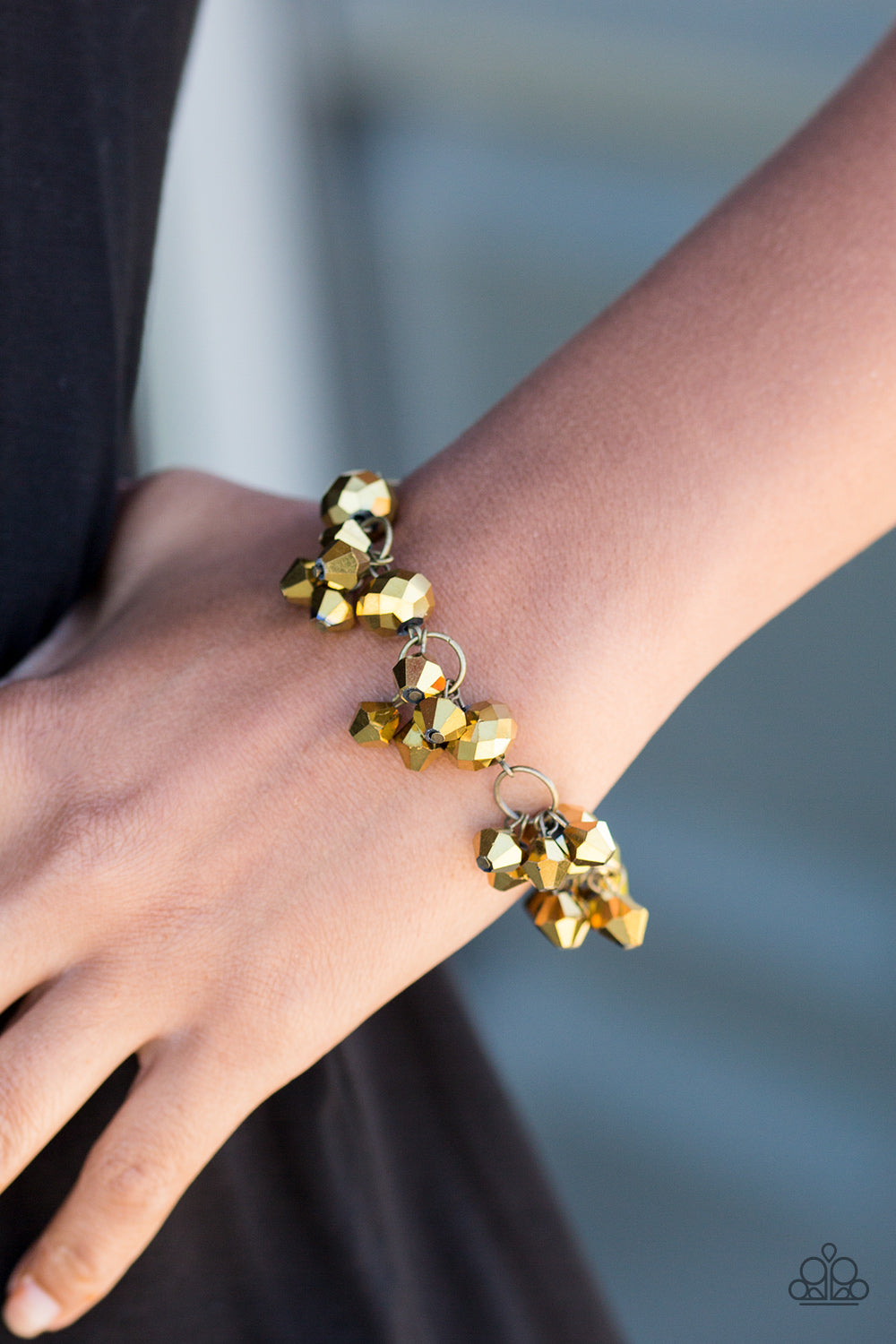 Paparazzi ♥ Stop and STAR - Brass ♥  Bracelet