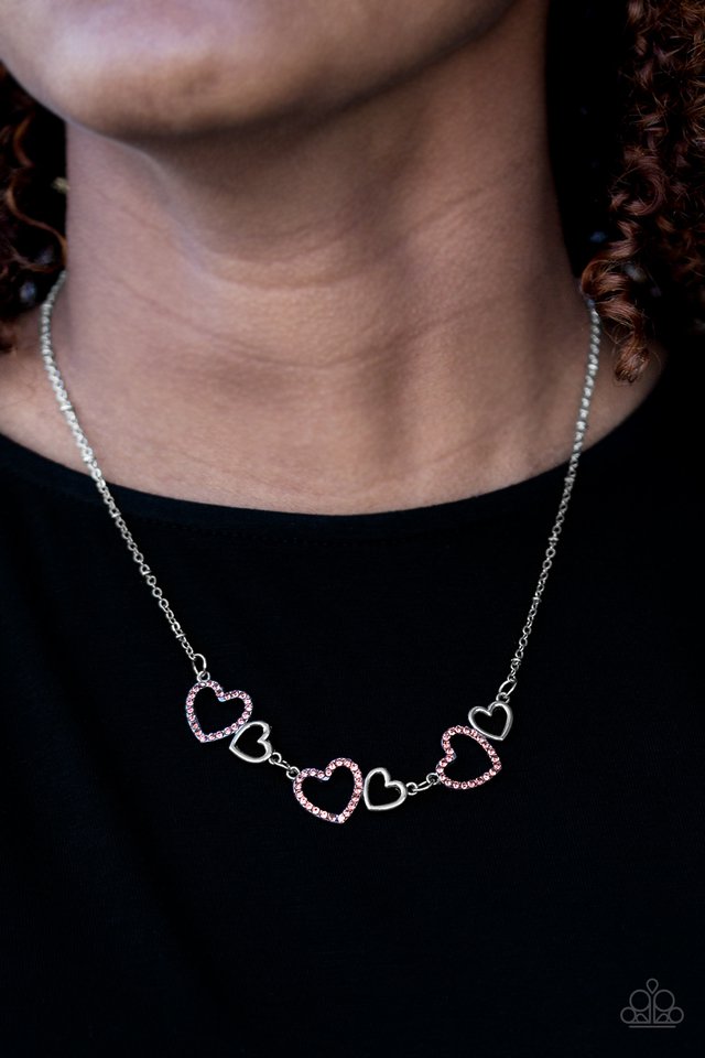Paparazzi ♥ A LUST-Have - Pink ♥ Necklace