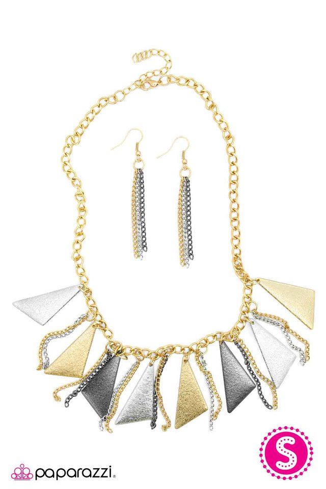 Paparazzi ♥ Symphony of Sparkle - Gold ♥ Necklace