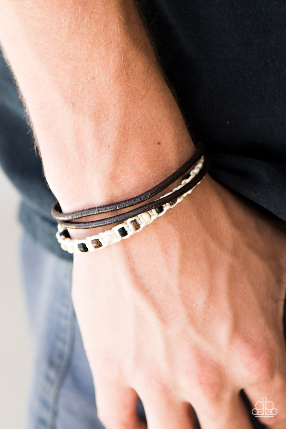 Paparazzi ♥ One For The Trail - Brown ♥  Bracelet