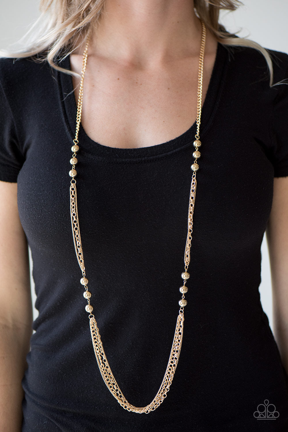 Paparazzi ♥ Metal Musical - Gold ♥  Necklace