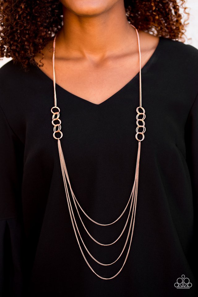 Paparazzi ♥ RING It On! - Copper ♥ Necklace