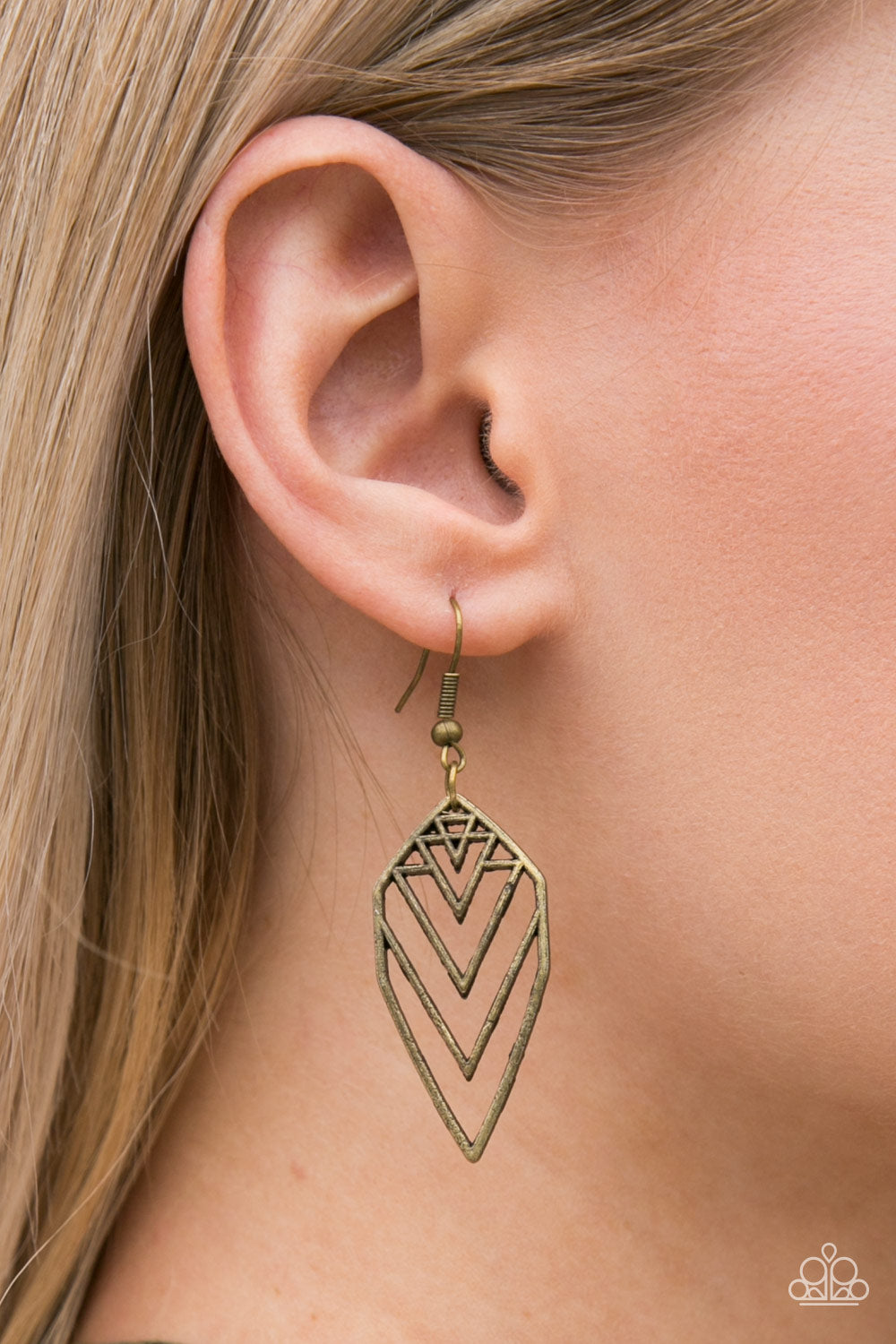 Paparazzi ♥ Endangered Species - Brass ♥  Necklace