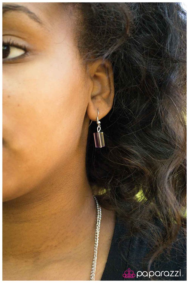 Paparazzi ♥ Midnight Mirage - Purple ♥ Necklace