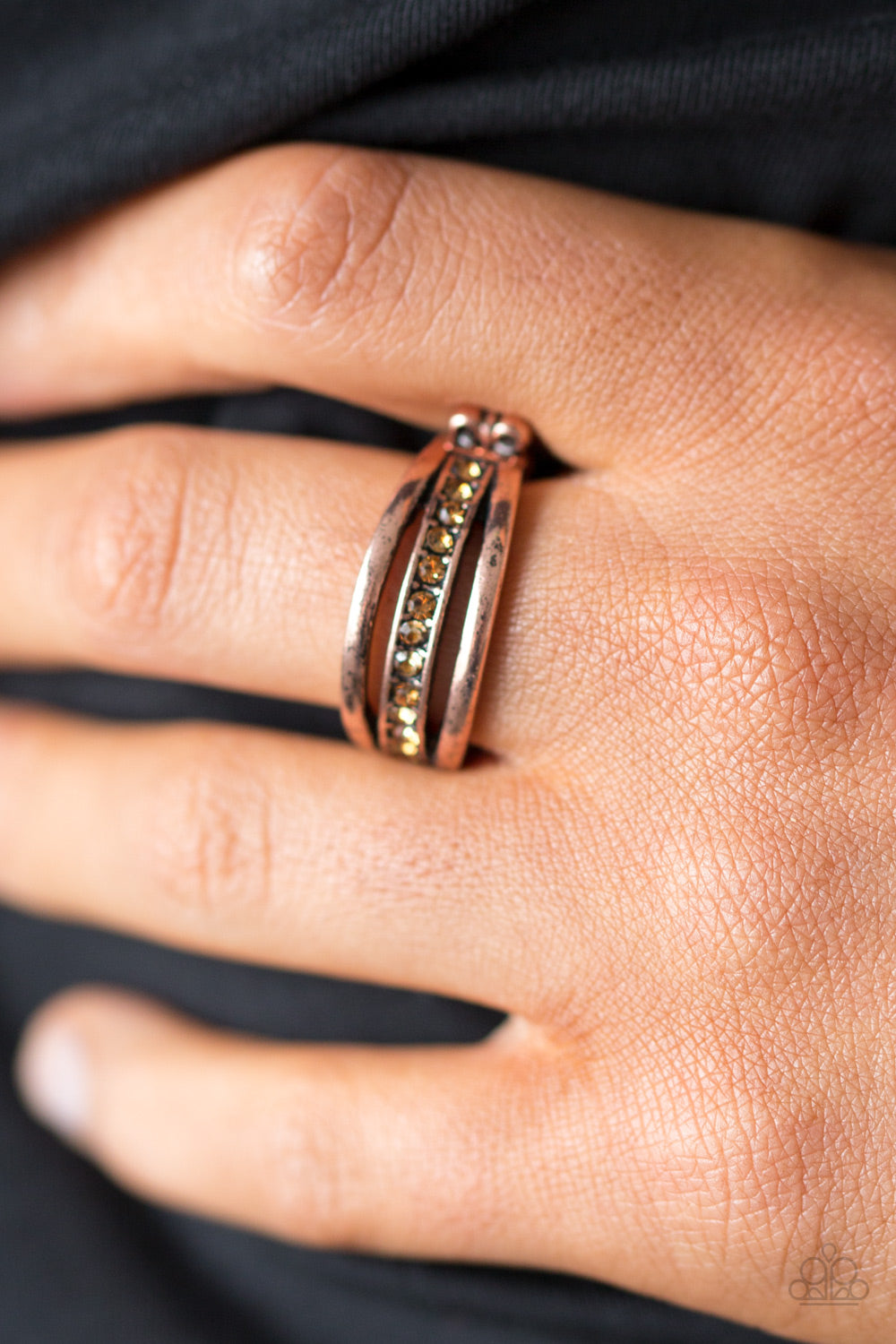 Paparazzi ♥ Desperately CHIC-ing Attention - Copper ♥  Ring