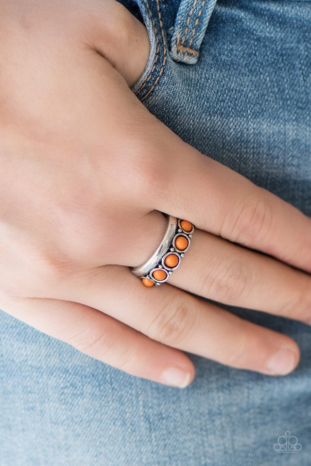 Paparazzi ♥ Country Couture - Orange ♥ Ring