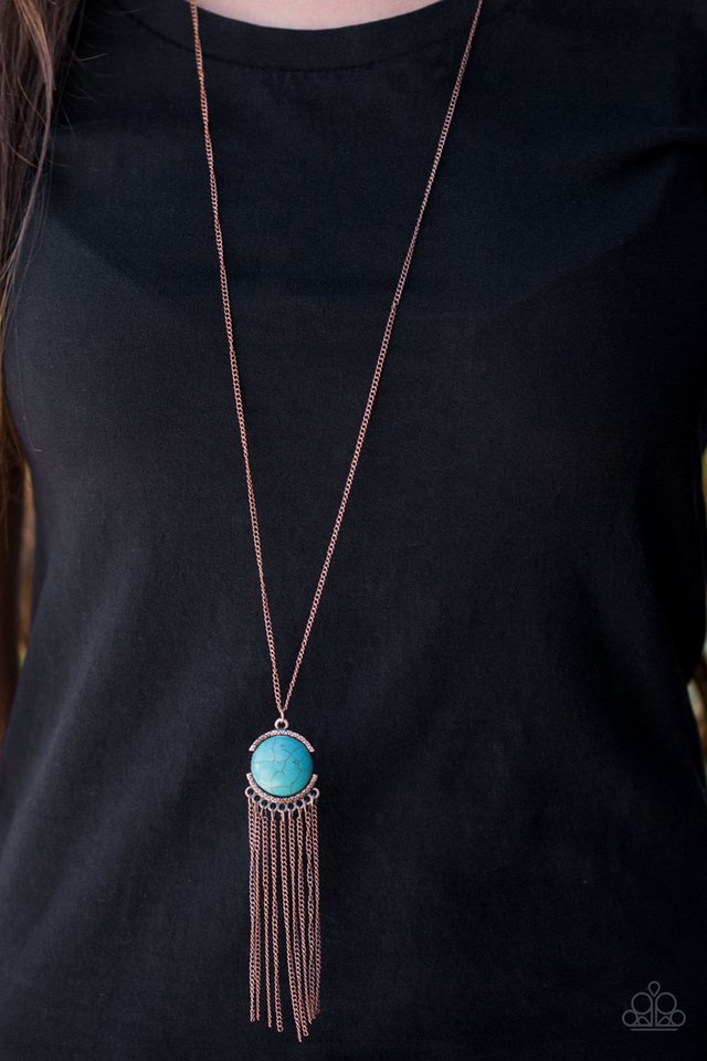 Paparazzi ♥ Desert Skies - Copper ♥ Necklace