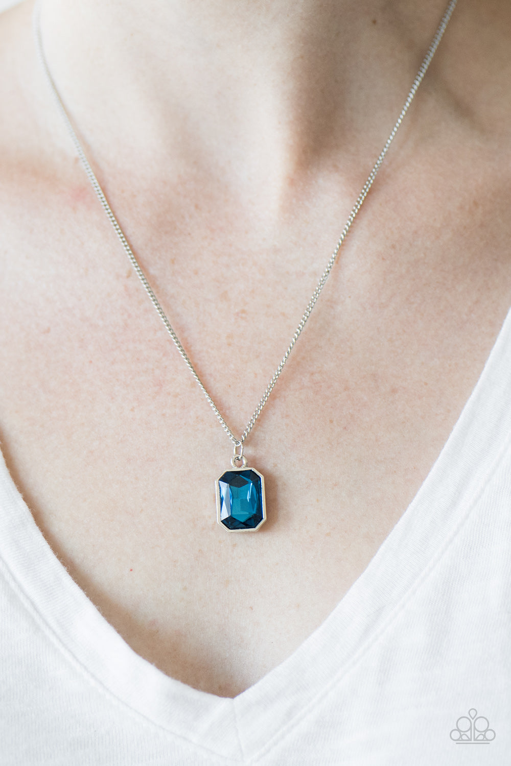 Paparazzi ♥ Just My LUXE! - Blue ♥  Necklace