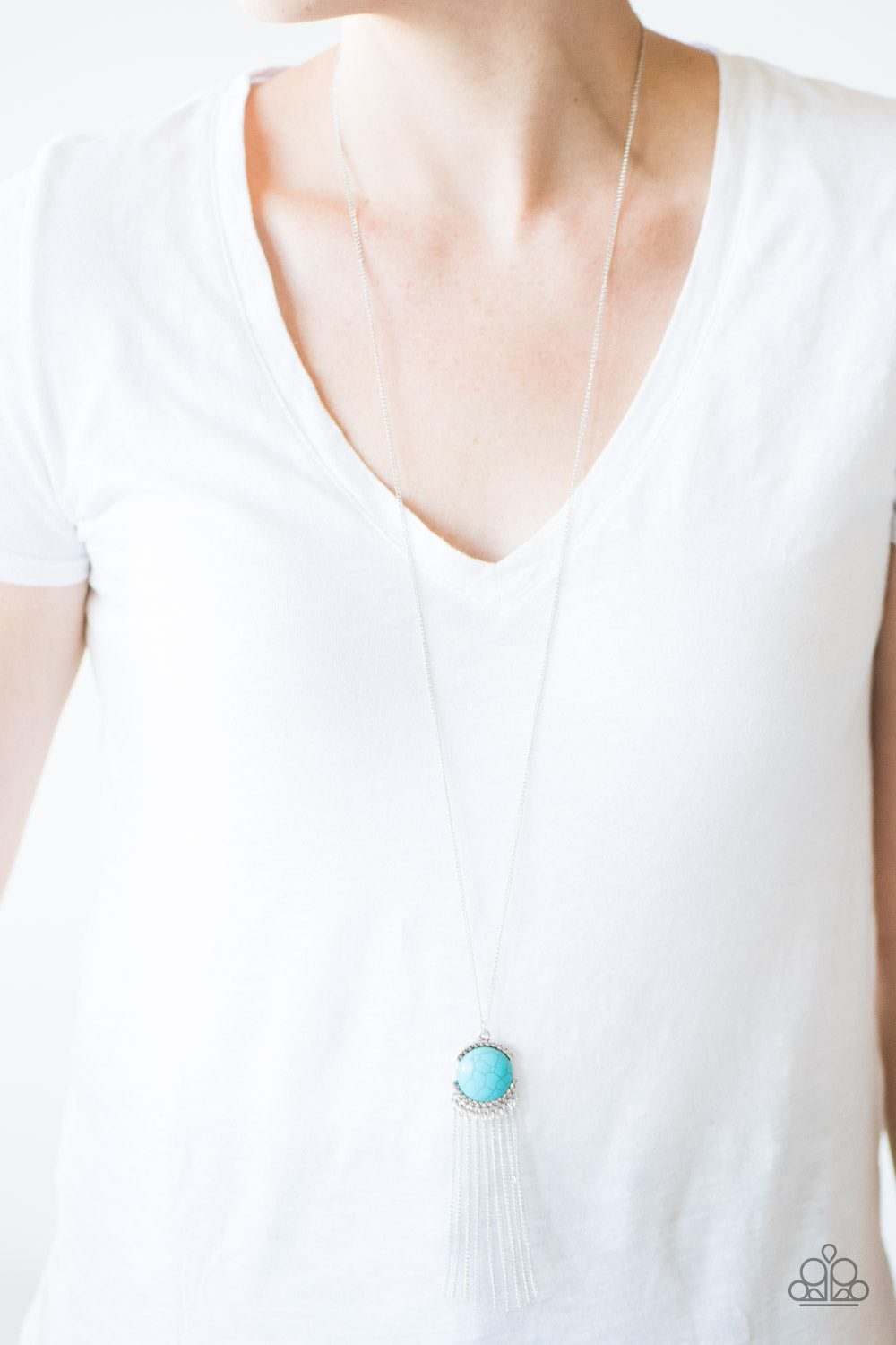 Paparazzi ♥ Desert Skies - Blue ♥  Necklace