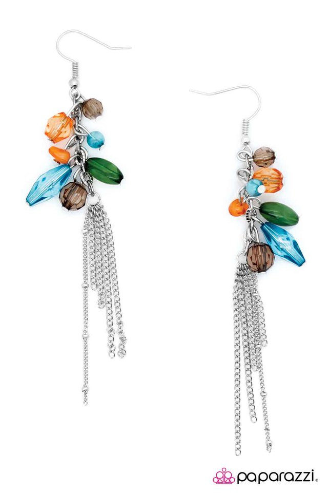 Paparazzi ♥ Elementary, My Dear - Multi ♥ Earrings