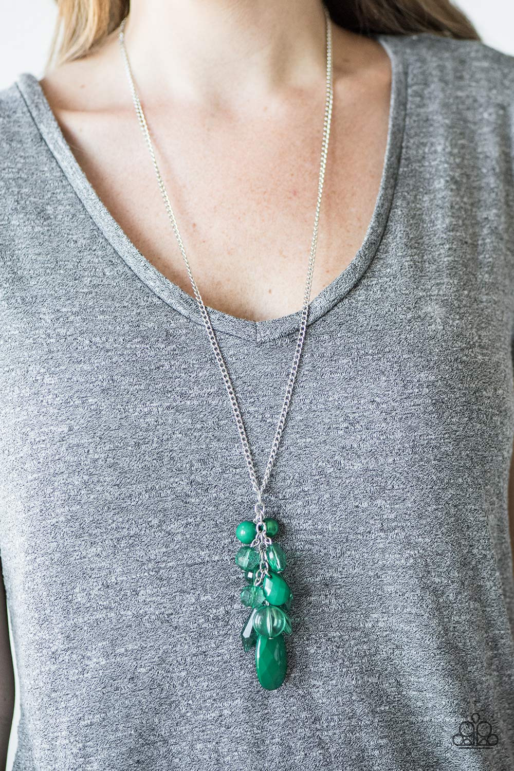 Paparazzi ♥ Keepin It Colorful - Green ♥  Necklace