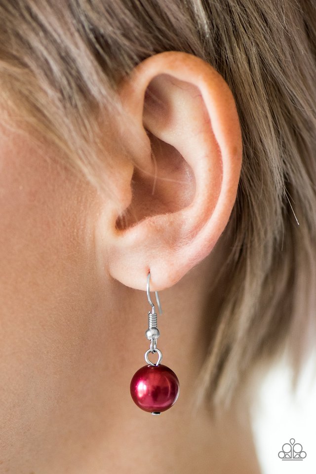 Paparazzi ♥ Twinkly Typhoon - Red ♥ Necklace