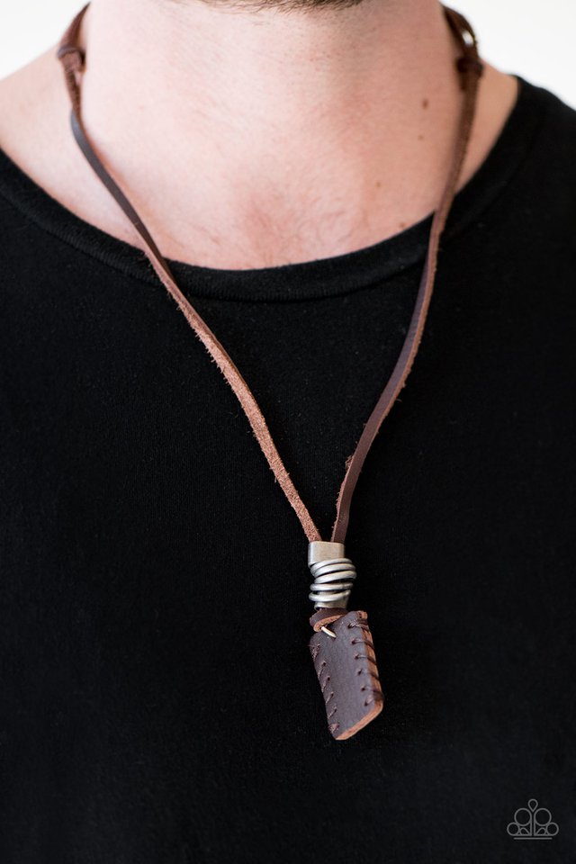 Paparazzi ♥ Alpine Alps - Brown ♥ Necklace