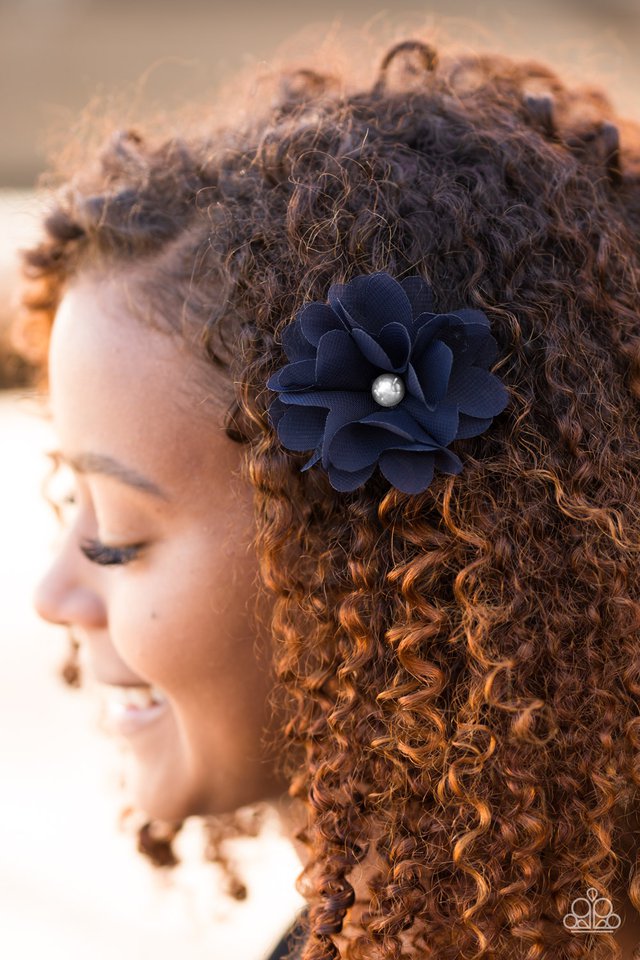 Paparazzi ♥ Winter Formal - Blue ♥ Hair Clip