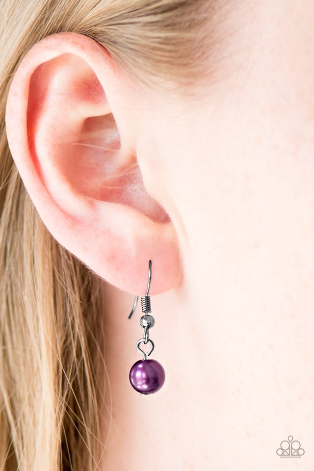 Paparazzi ♥ When POSH Comes To Shove - Purple ♥ Necklace