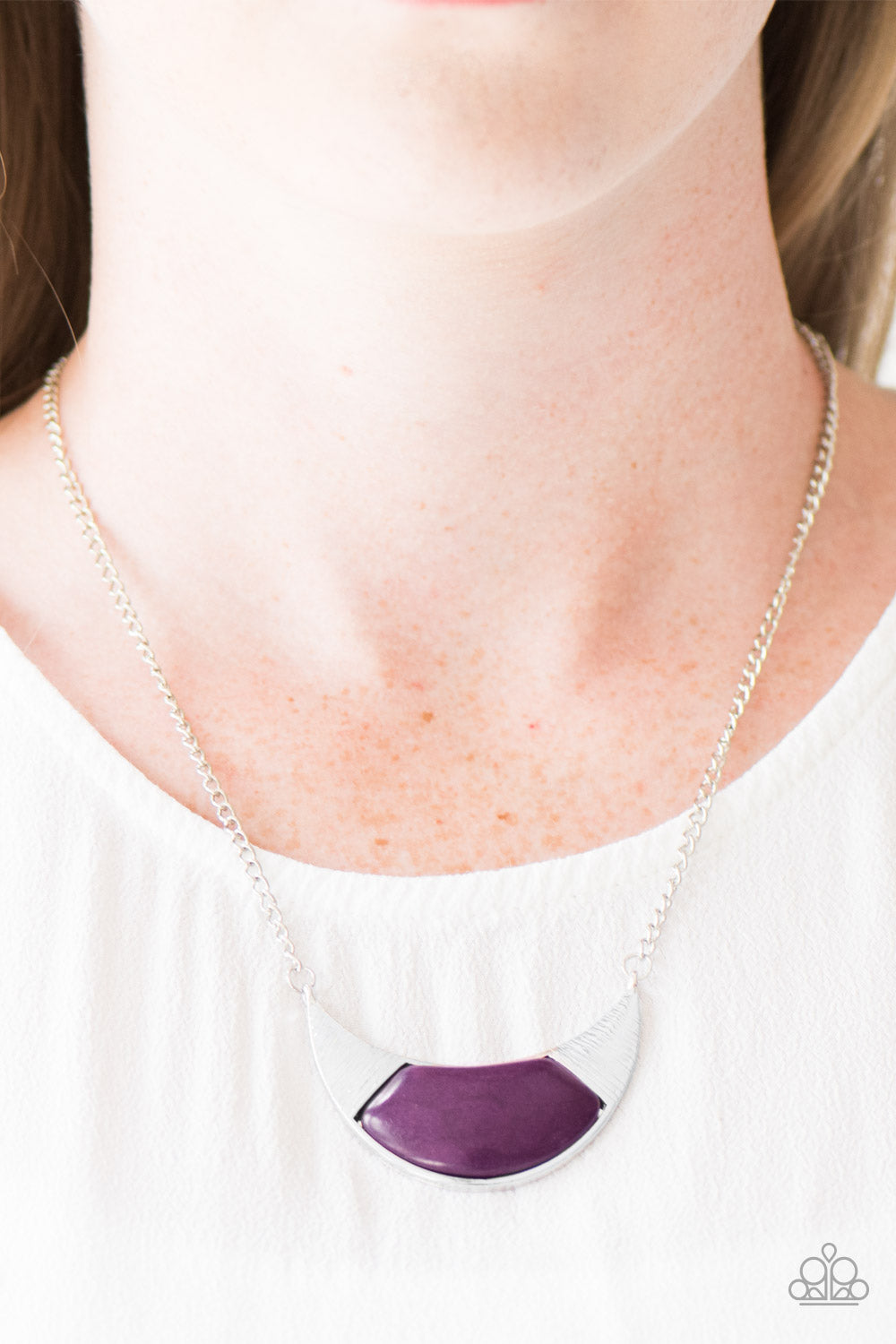 Paparazzi ♥ Run With The Pack - Purple ♥  Necklace