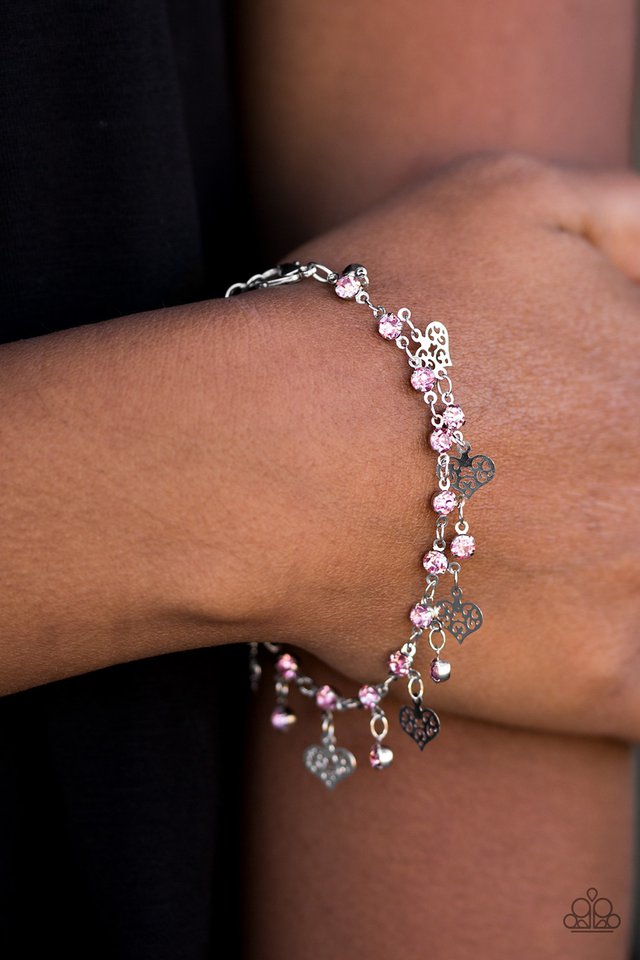 Paparazzi ♥ If My Heart Had Windows - Pink ♥ Bracelet