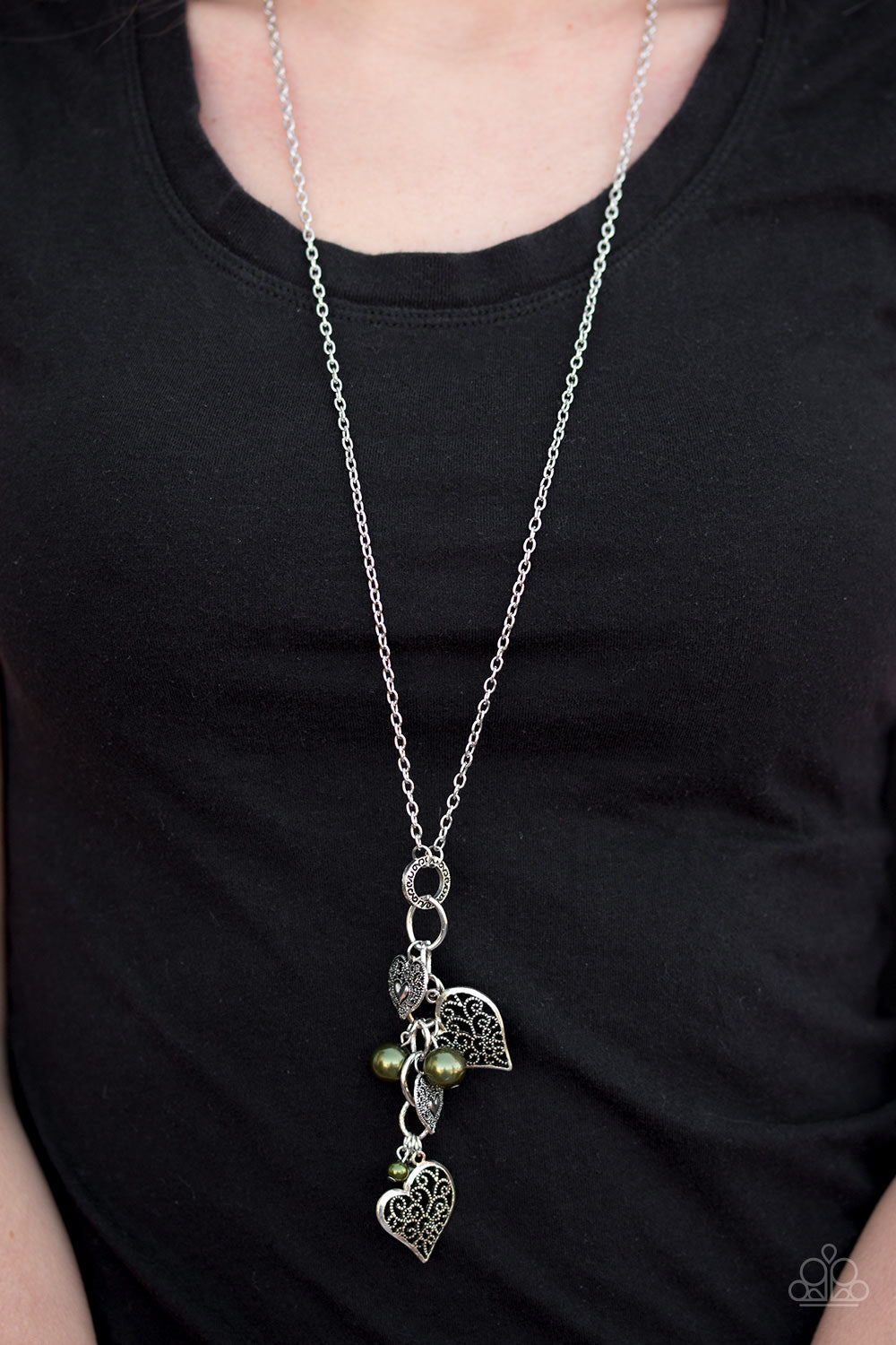 Paparazzi ♥ Take The Plunge - Green ♥  Necklace