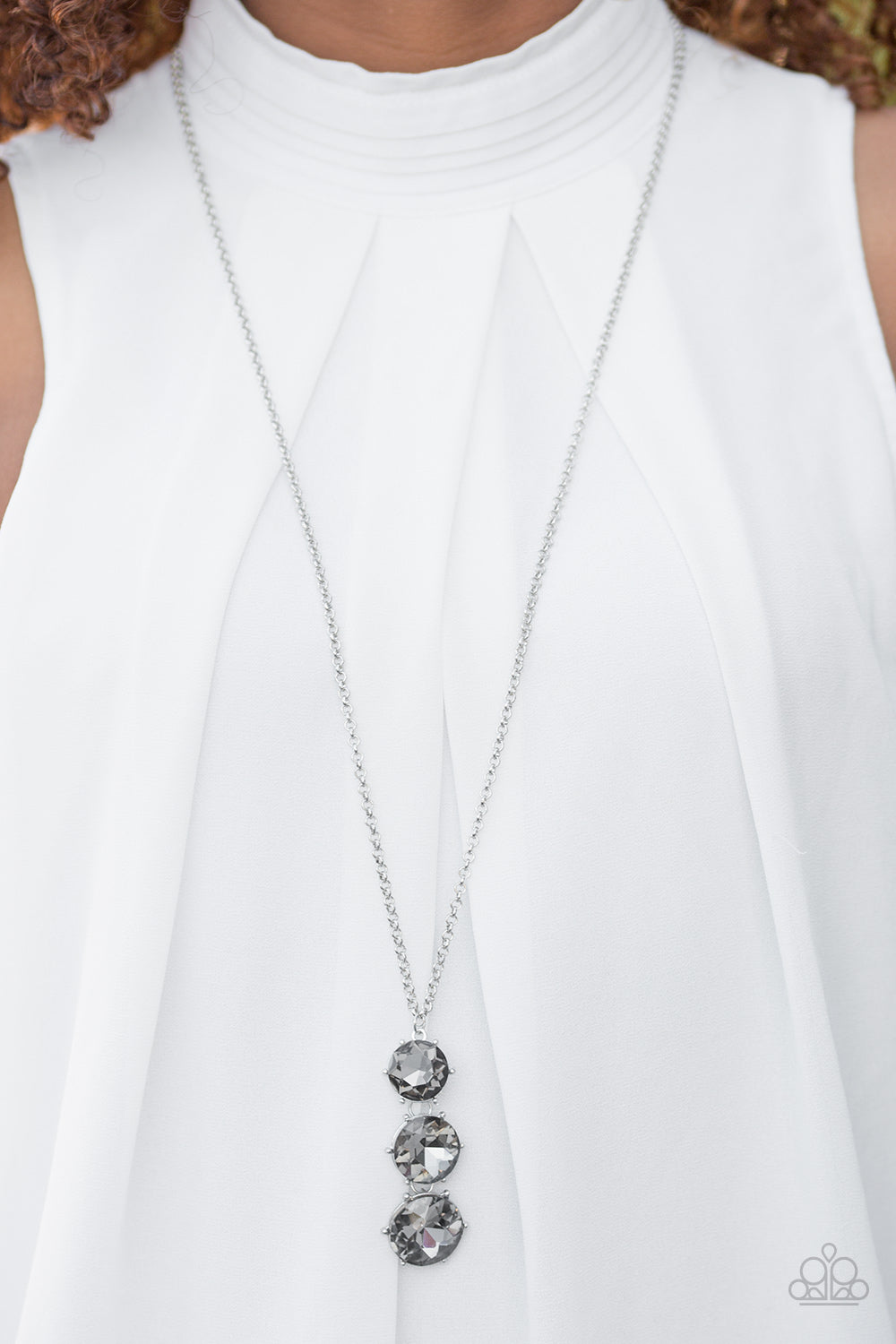 Paparazzi ♥ I Solemnly Swear To Sparkle - Silver ♥  Necklace