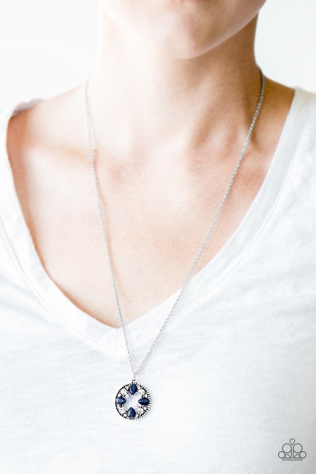 Paparazzi ♥ Eyes On The Prize - Blue ♥ Necklace