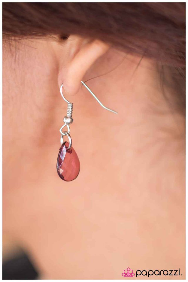 Paparazzi ♥ Fall In Line - Pink ♥ Necklace