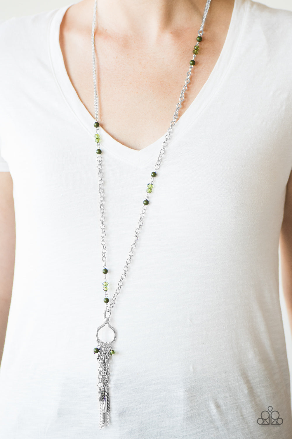 Paparazzi ♥ Whimsically Wayward - Green ♥  Necklace