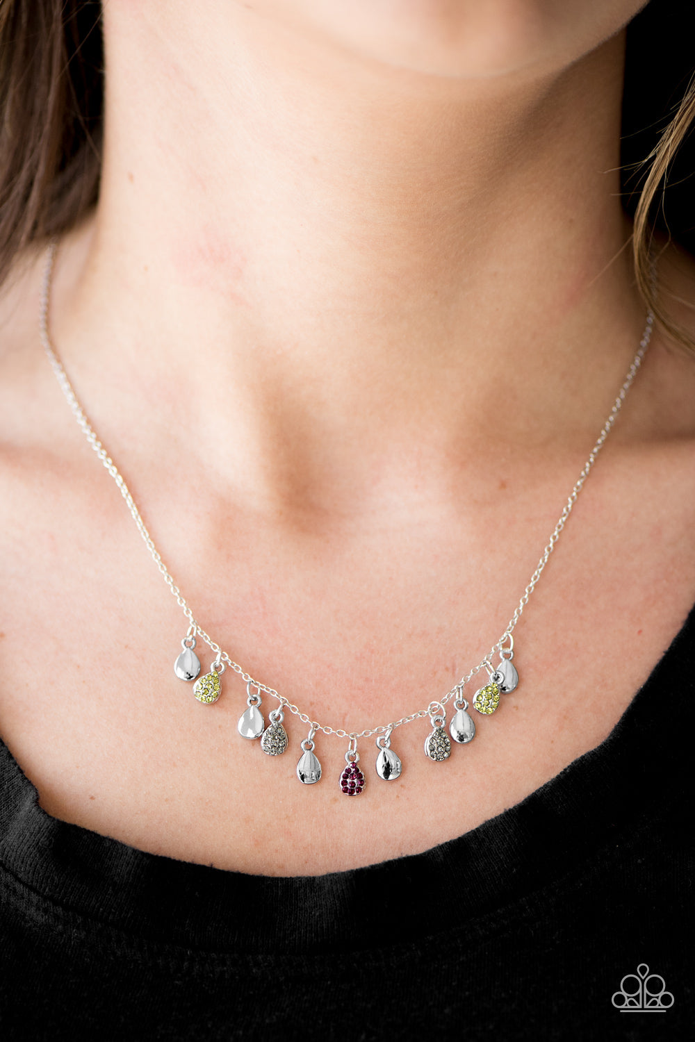 Paparazzi ♥ Radiant Rainstorms - Multi ♥  Necklace