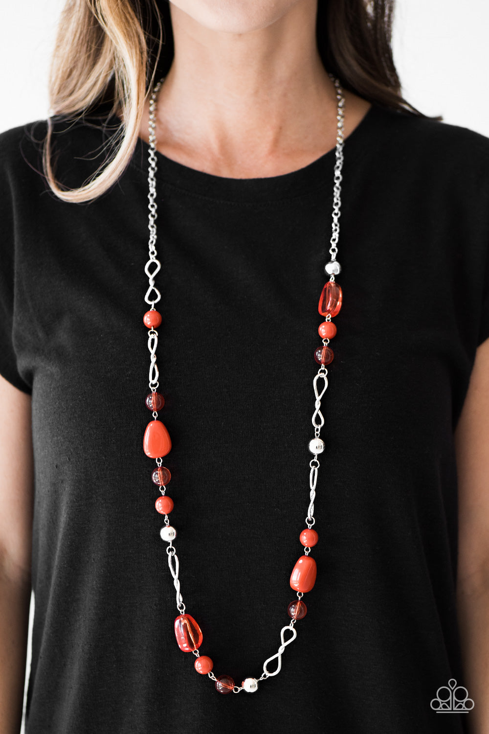 Paparazzi ♥ Lost Safari - Orange ♥  Necklace