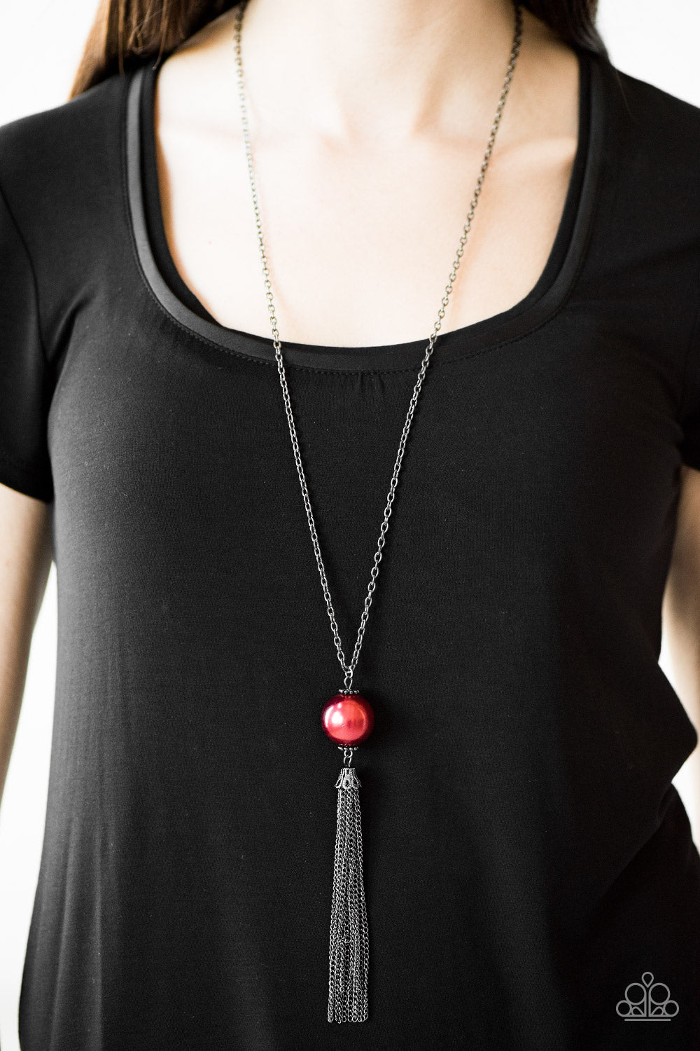 Paparazzi ♥ Be A Boss - Red ♥  Necklace