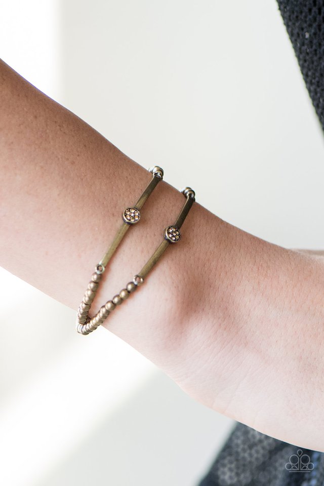 Paparazzi ♥ When Money Talks, I Listen - Brass ♥ Bracelet